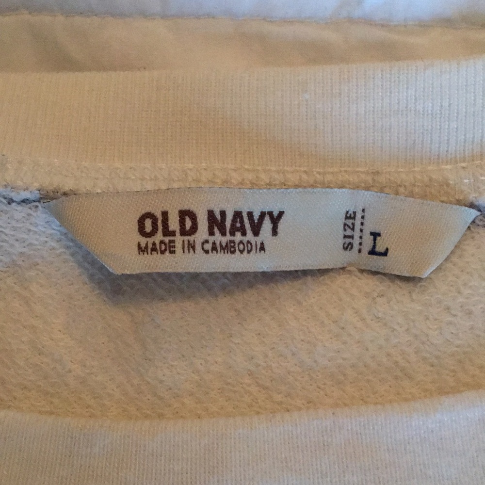 Fun striped sweatshirt by old navy L - Picture 2 of 5